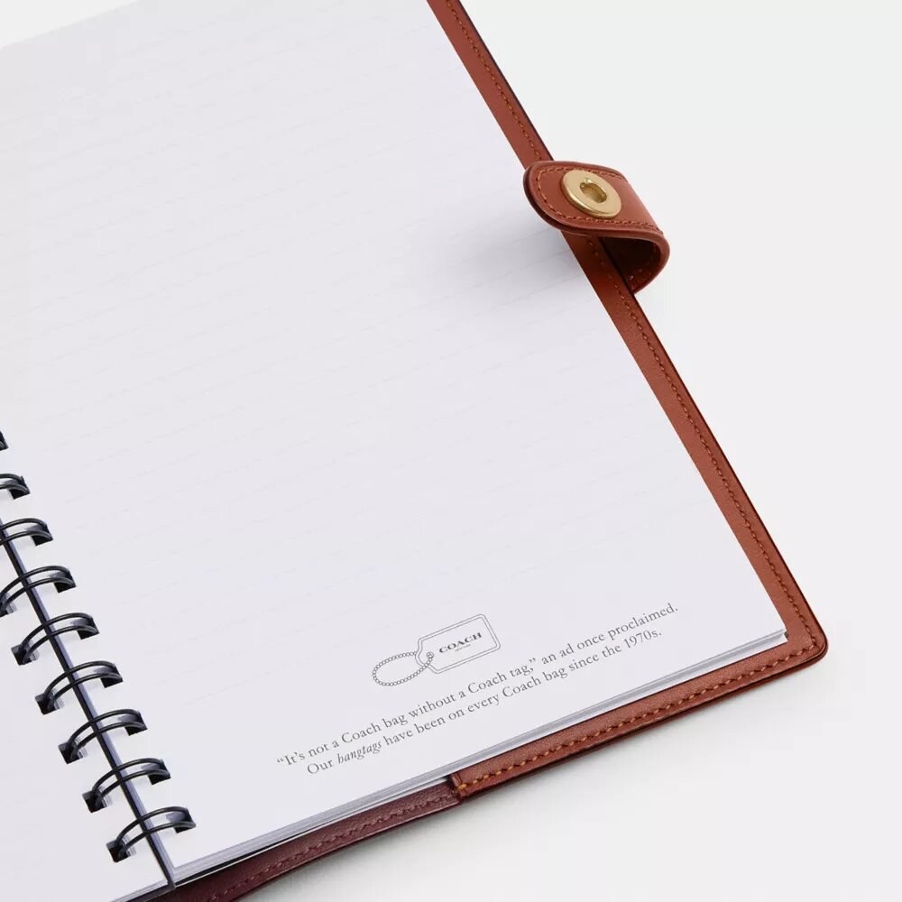 Carnet en Signature Canvas avec motif « Train des fêtes »