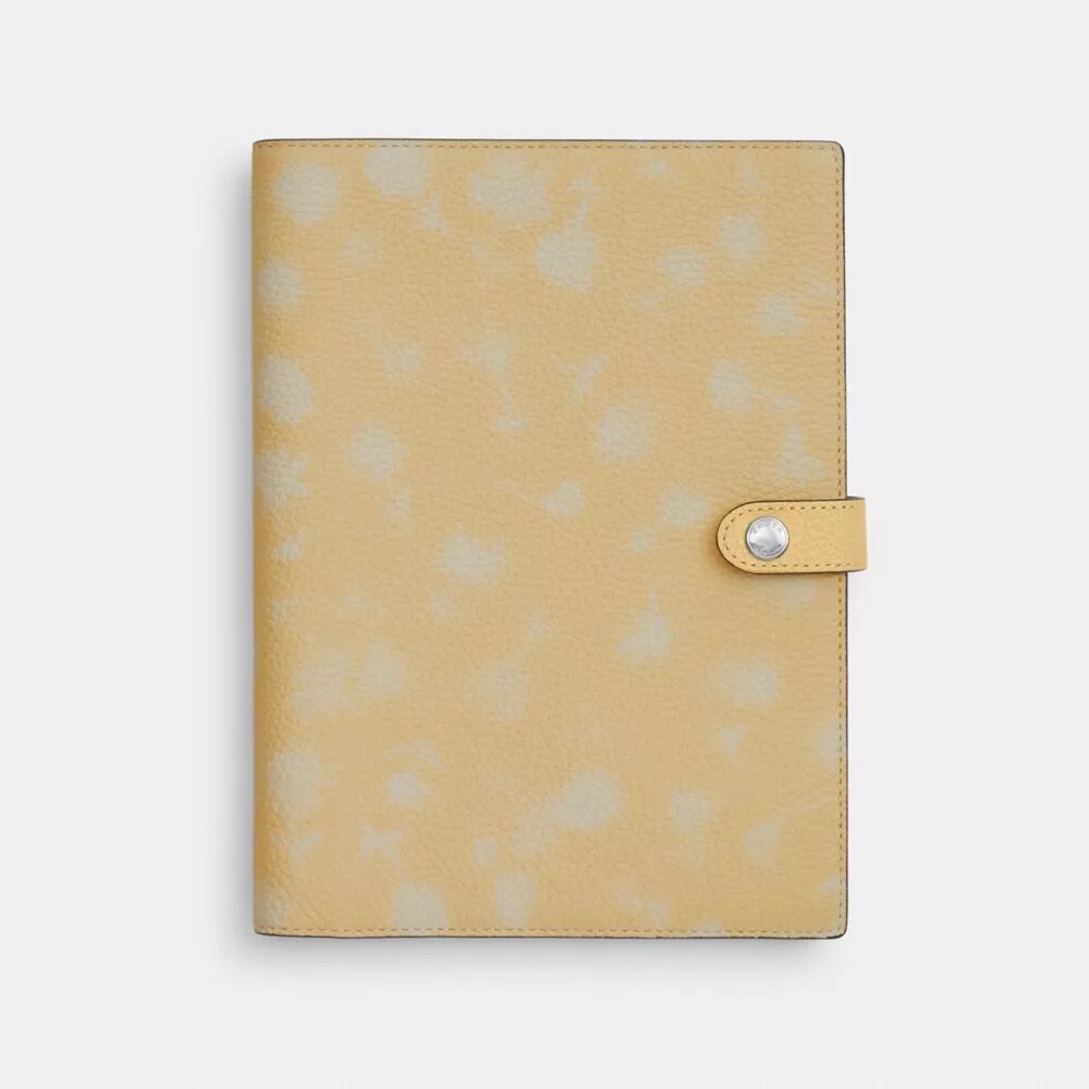 Carnet à imprimé floral
