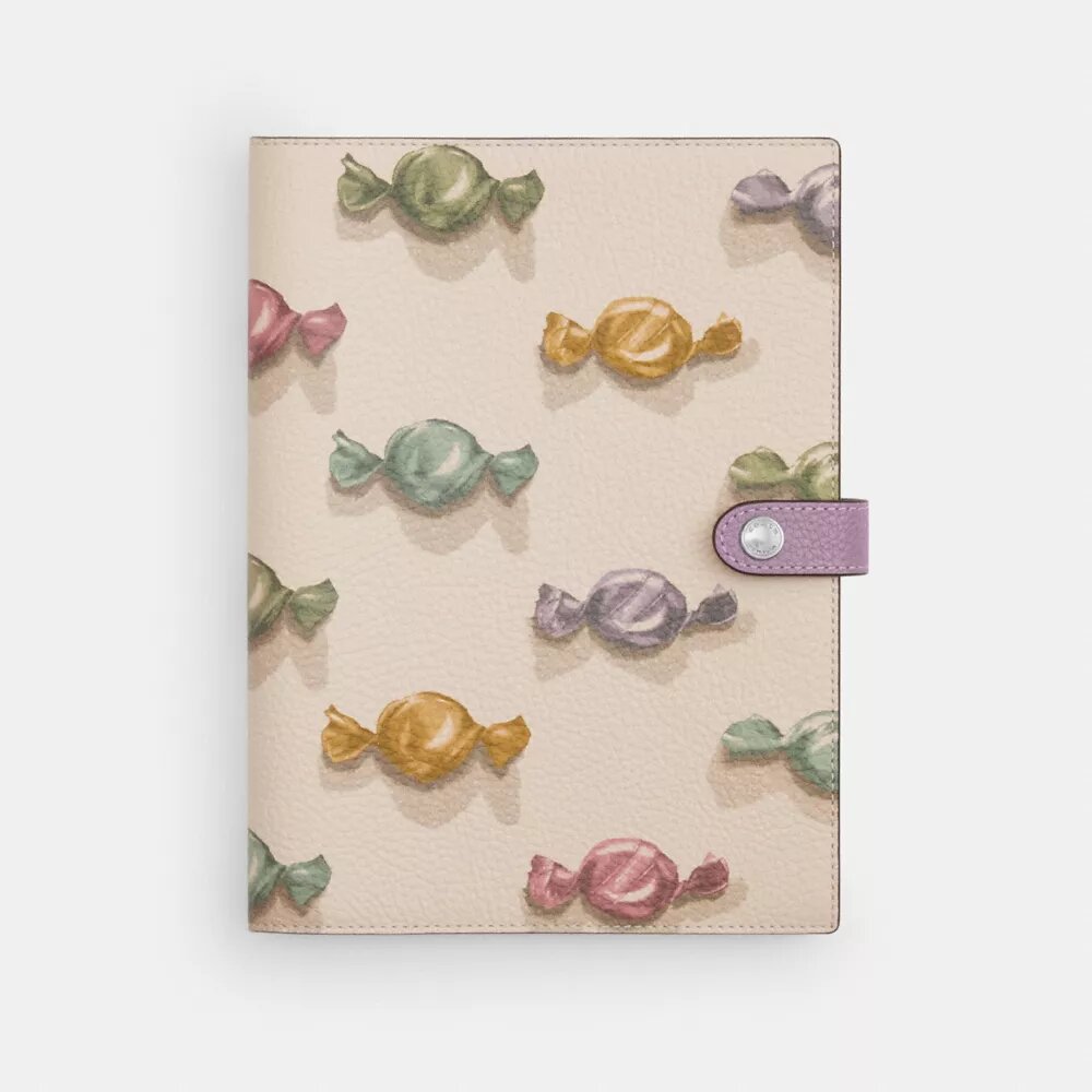 Carnet à motifs bonbons