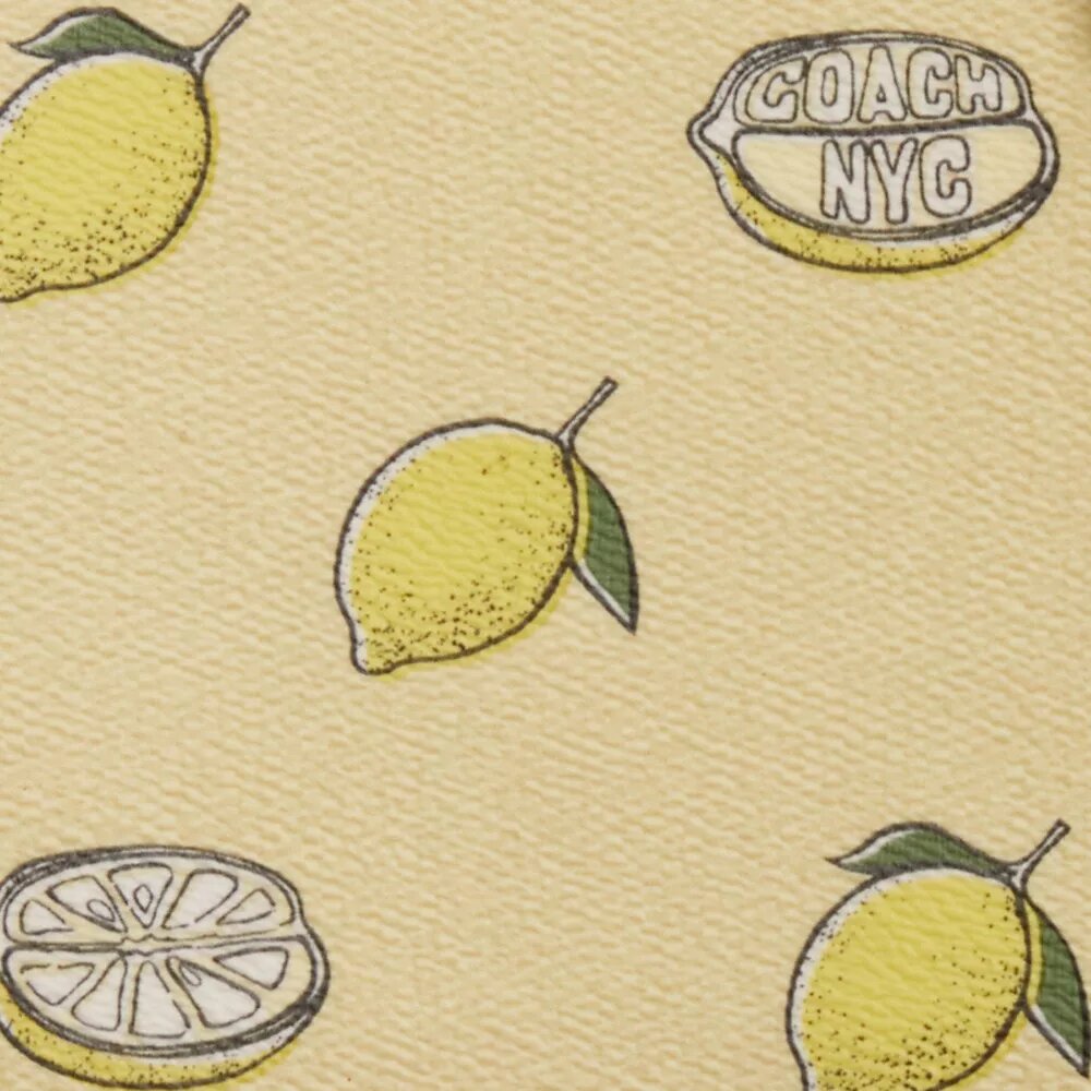 Carnet à motifs de citrons