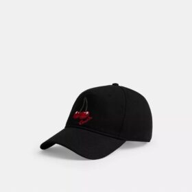 Casquette de baseball brodée de cerises