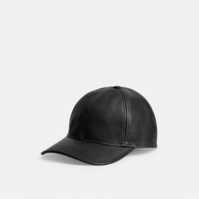Casquette de baseball en cuir