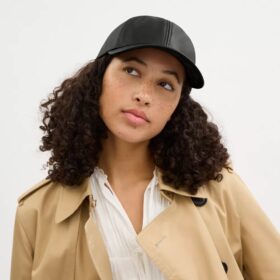 Casquette de baseball en cuir