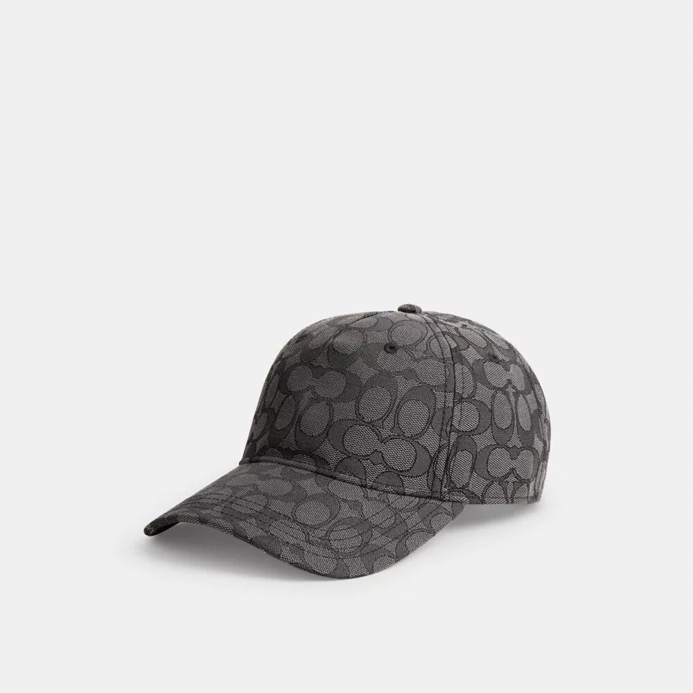 Casquette de baseball en jacquard signature