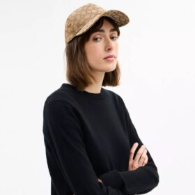 Casquette de baseball en jacquard signature