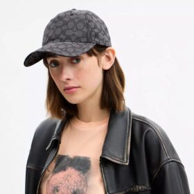 Casquette de baseball en jacquard signature