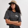 Casquette à visière plate Signature Jacquard