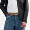 Ceinture à boucle en C à découper sur mesure, 38 mm