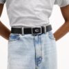 Ceinture à boucle plaque emblématique, 38 mm