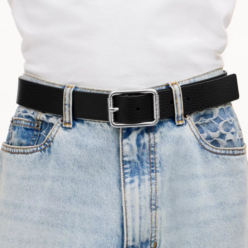 Ceinture à double boucle à rouleau, 35 mm