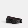 Ceinture réversible à boucle emblématique, à couper sur mesure, 38 mm
