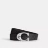 Ceinture réversible à boucle en forme de « C » sculpté, 38 mm