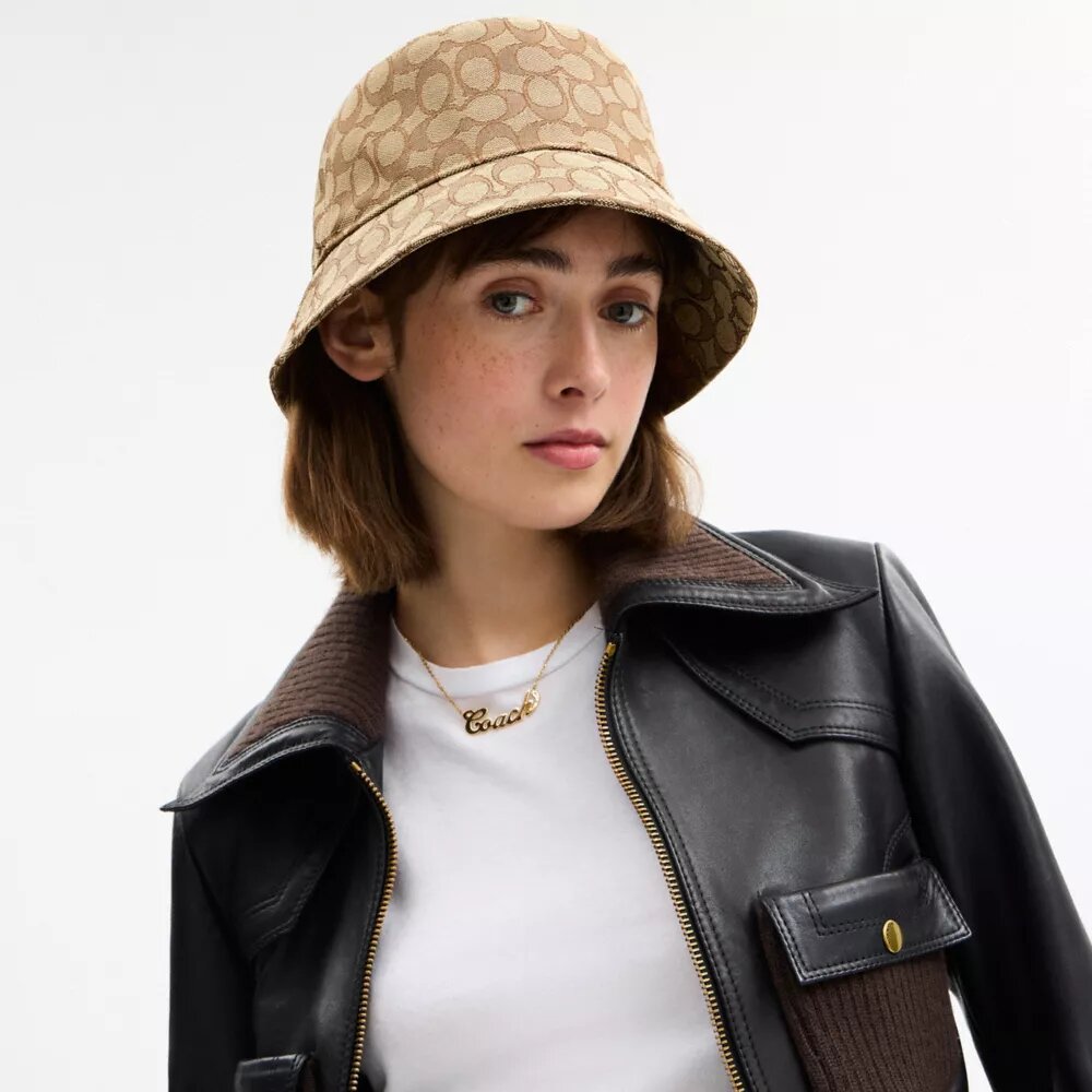 Chapeau bob en jacquard emblématique