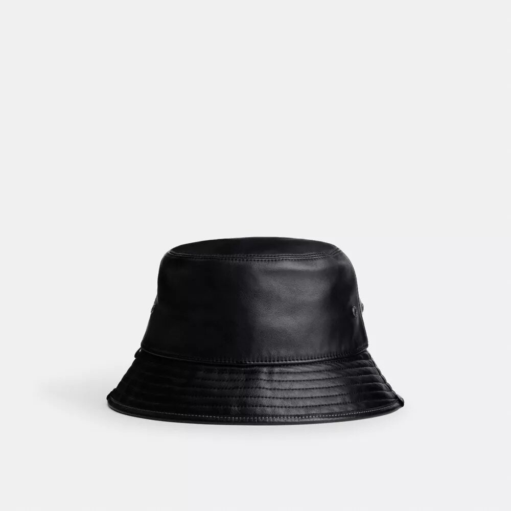 Chapeau de pêcheur en cuir