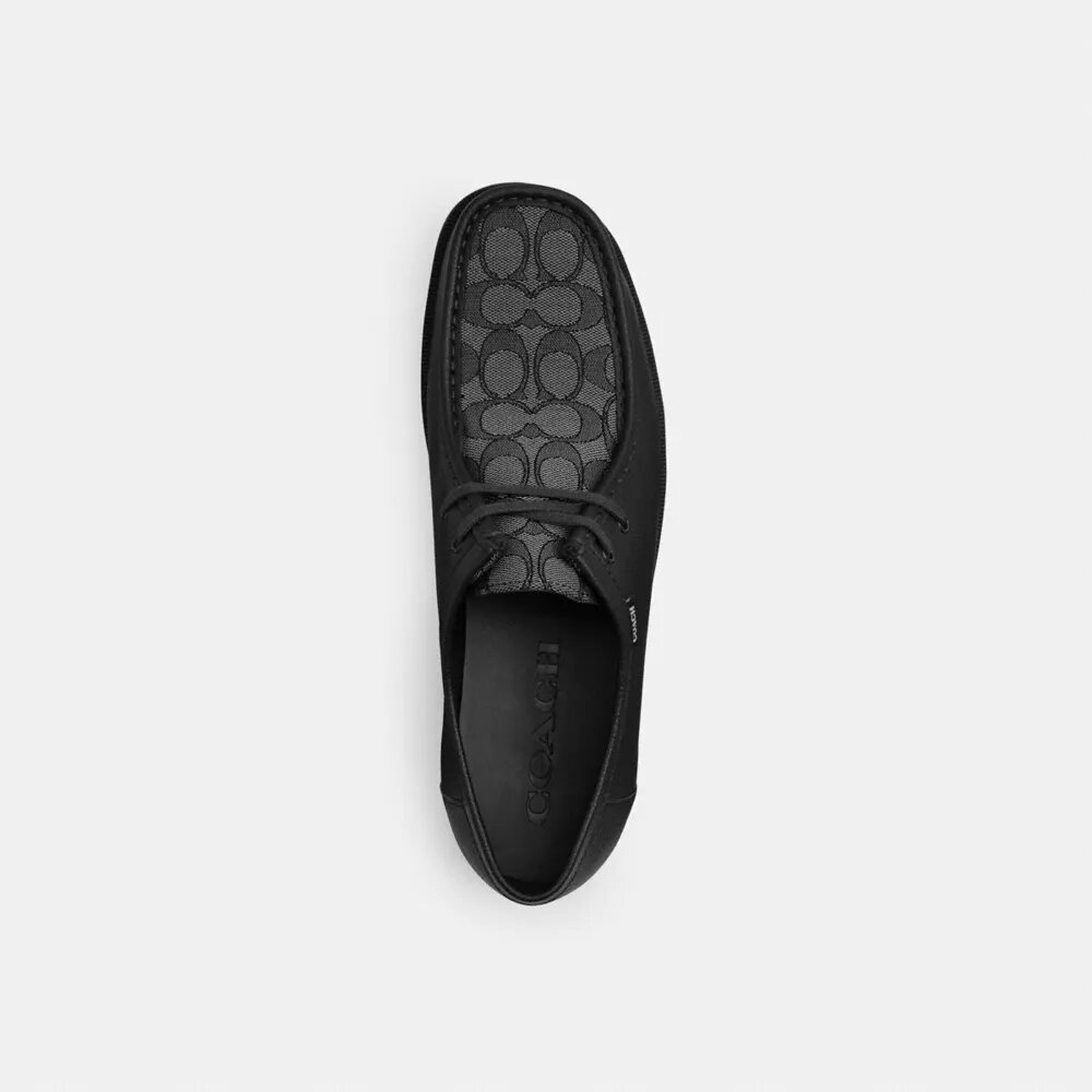 Chaussure chukka avec Signature Canvas