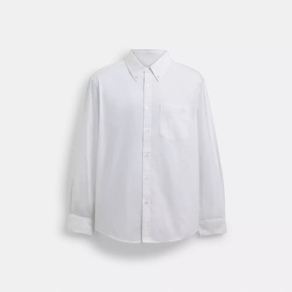 Chemise à manches longues boutonnée