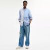 Chemise Oxford en patchwork de coton recyclé
