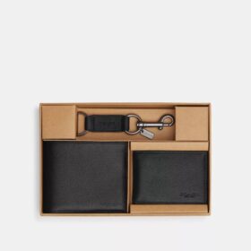 Coffret cadeau 3-en-1 avec portefeuille