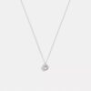 Collier avec pendentif cœur « Halo »