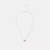 Collier avec pendentif en forme de cœur émaillé en forme de Charms