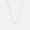 Collier avec pendentif rondelle en perle cubique
