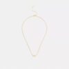 Collier avec pendentif rondelle en perle cubique