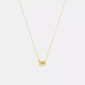 Collier à pendentif entrelacé