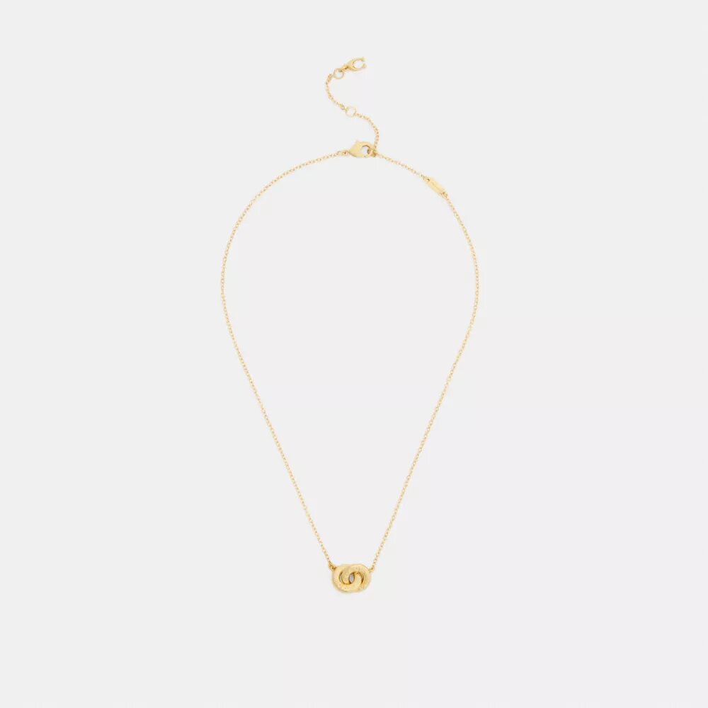 Collier à pendentif entrelacé