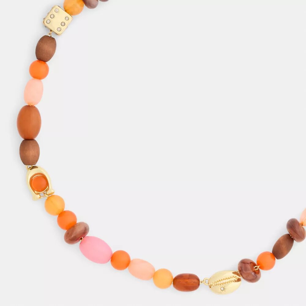 Collier ras-du-cou à perles