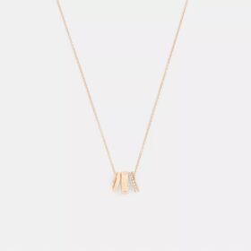 Collier à rondelles en C répétées