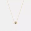 Collier à rondelles en C répétées