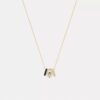 Collier à rondelles en C répétées