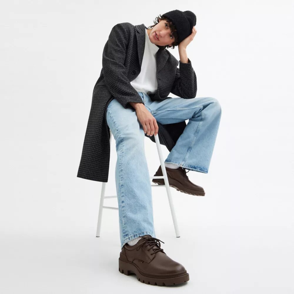 Derbies Cameron en cuir Signature