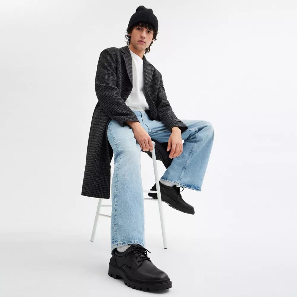 Derbies Cameron en cuir Signature