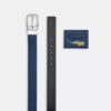Ensemble porte-cartes et ceinture dans un coffret, imprimé voiture