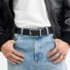 Ensemble porte-cartes et ceinture dans un coffret, imprimé voiture