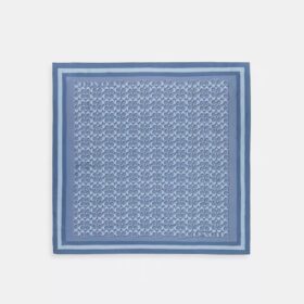 Foulard carré en soie emblématique