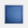 Foulard carré en soie emblématique