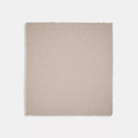 Foulard carré oversize Signature