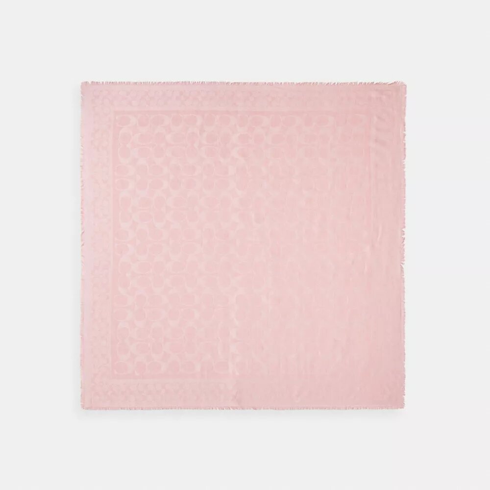 Foulard carré oversize Signature