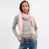 Foulard carré oversize Signature