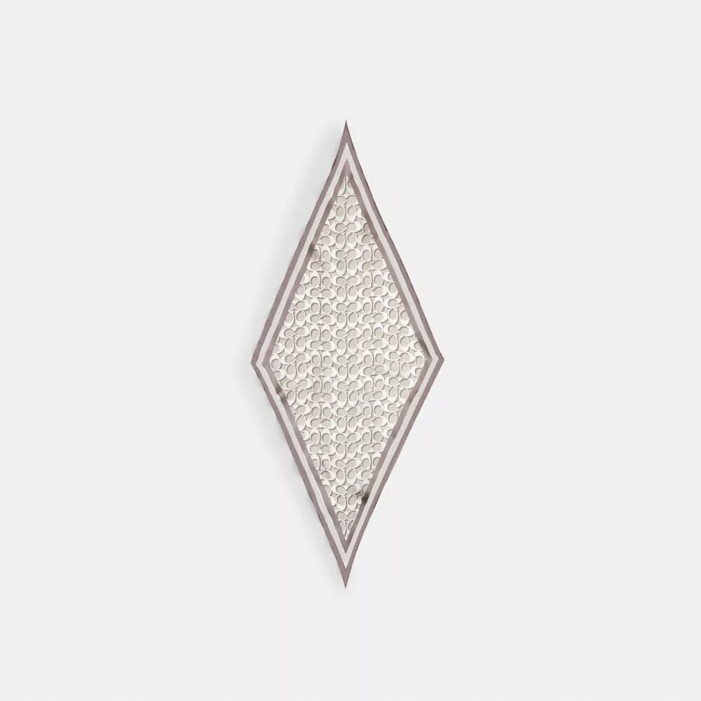 Foulard en soie « Diamond » emblématique