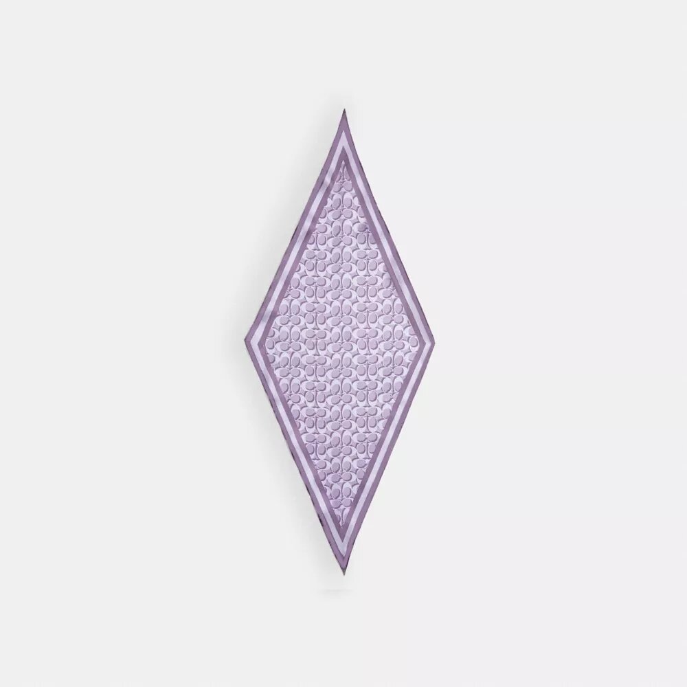 Foulard en soie « Diamond » emblématique