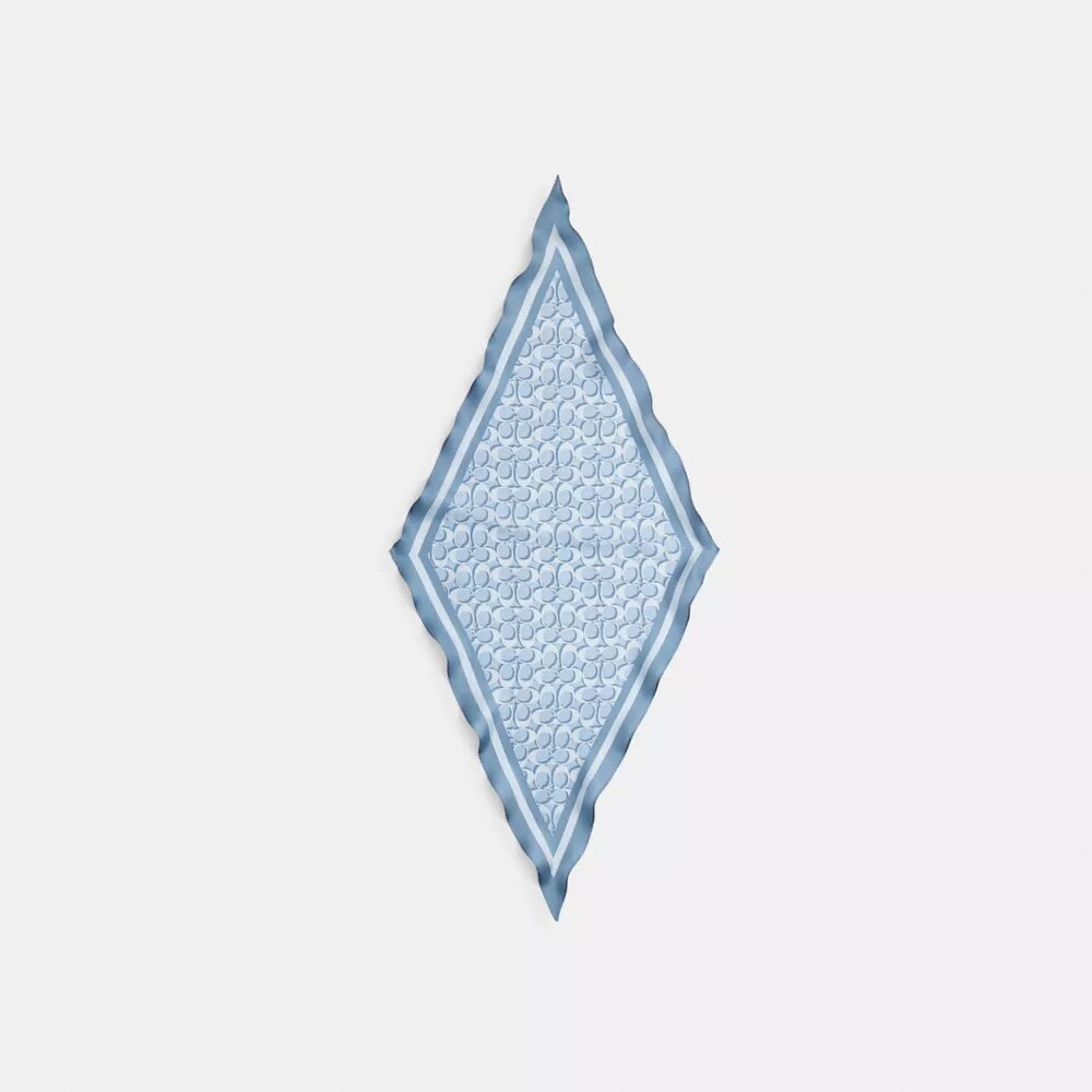 Foulard en soie « Diamond » emblématique