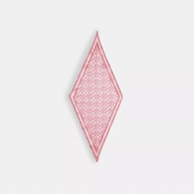 Foulard en soie « Diamond » emblématique