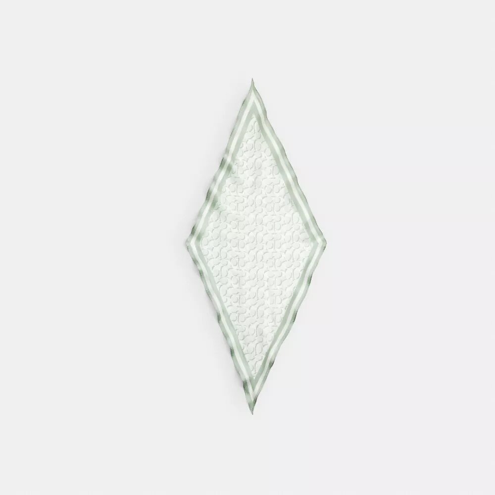 Foulard en soie « Diamond » emblématique