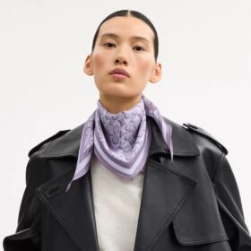 Foulard en soie « Diamond » emblématique