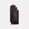 Gants techniques en cuir pour femme