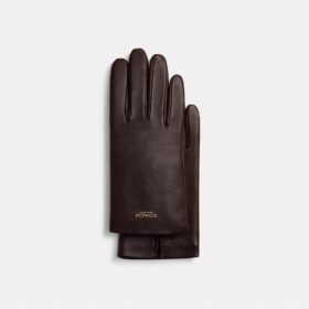 Gants techniques en cuir pour femme