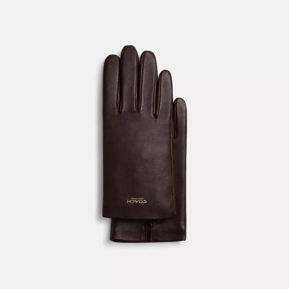 Gants techniques en cuir pour femme